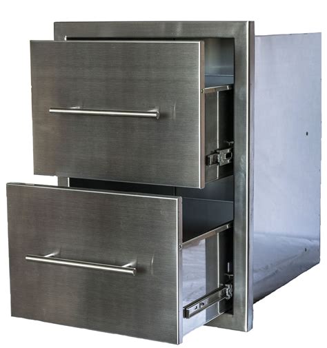 stainless steel cabinet with drawer for built in bbq|outdoor stainless 3 horizontal drawer.